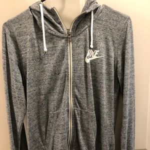 Nike zip up sweatshirt
